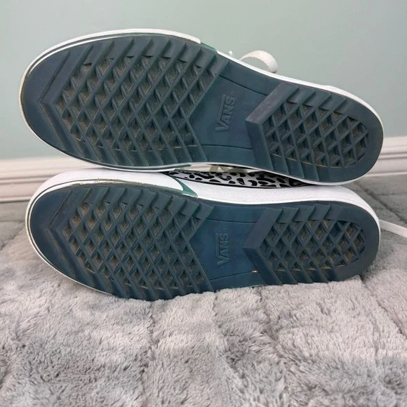 VANS Old Skool Stacked UV Ink Leopard Print Mens 7.5 Womens 9 Platform Chunky - Picture 8 of 9